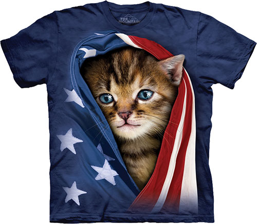  The Mountain - Patriotic Kitten - 