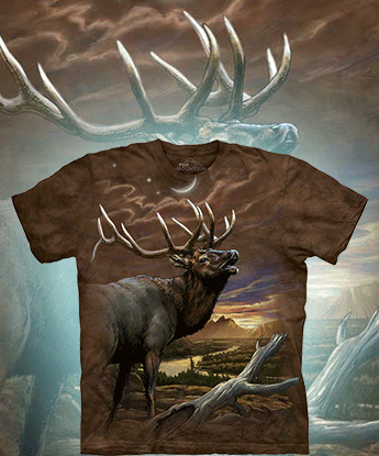  The Mountain - Elk at Dusk