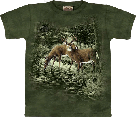  The Mountain - Sepia Deer