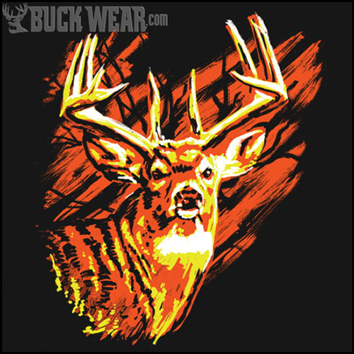  Buck Wear - Safety Deer-Black