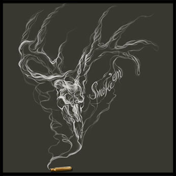  Buck Wear - Smoke Skull