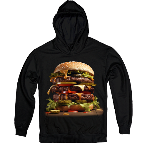  - Burger in Black