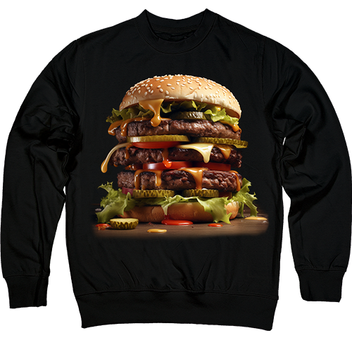  -  Burger in Black