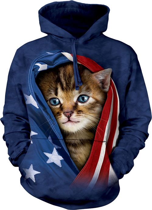  The Mountain - Patriotic Kitten