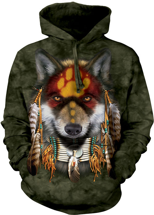  The Mountain - Native Wolf Spirit - 
