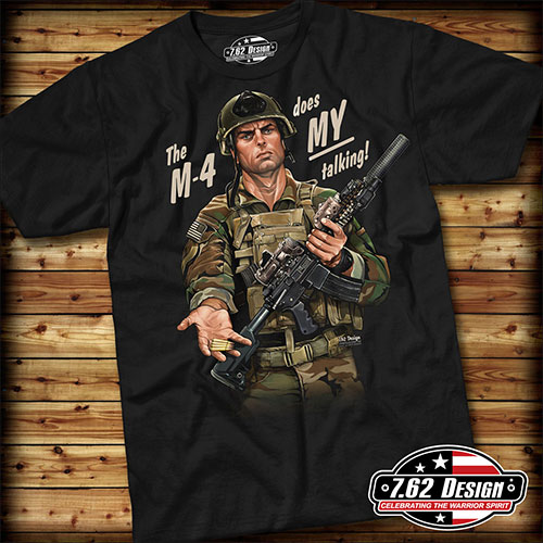  7.62 Design - The M-4 Does My Talking - Black