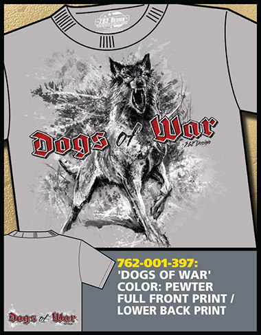  7.62 Design - Dogs of War - Pewter