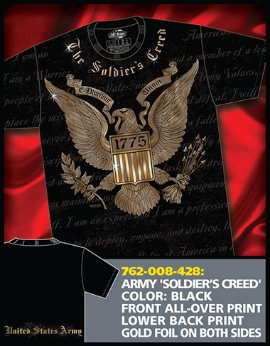  7.62 Design - Soldiers Creed - Black