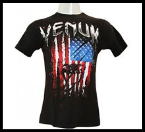 Venum -  - American Flag - Tshirt - Premium Series