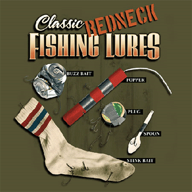  Buck Wear - Red Fishing Lures