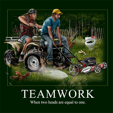  Buck Wear - Red Teamwork