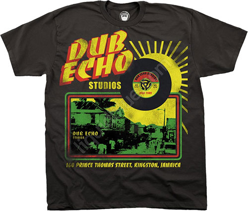  Liquid Blue - Boom - Athletic T-Shirt - Dub Echo