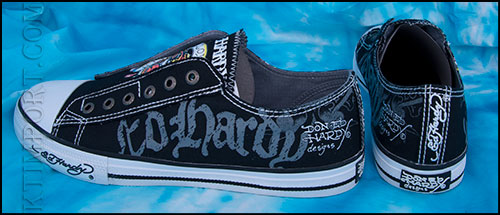 Ed Hardy -   2012 -   - Lowrise 100 Shoes - Black