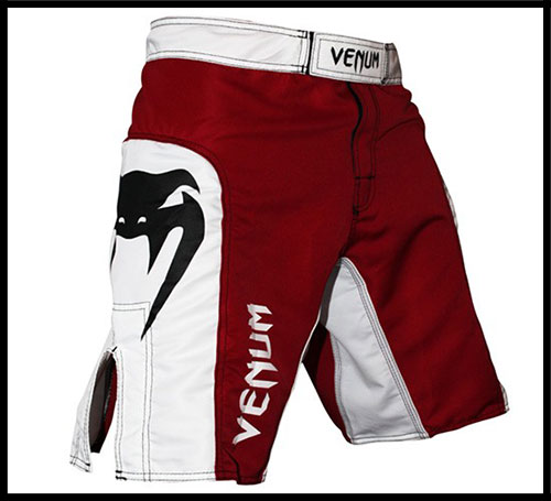 Venum -  - Elite - UFC Edition - Fightshorts - White Red