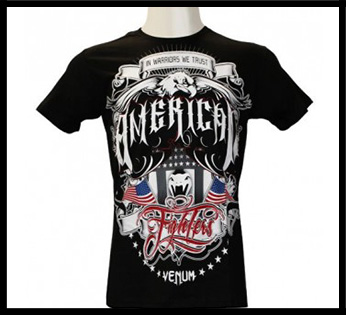 Venum -  - American Fighters - Tshirt Black - Creative Line