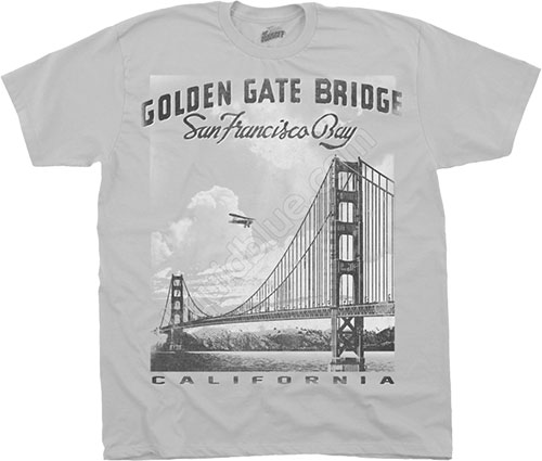  Liquid Blue - Been There - Athletic T-Shirt - Golden Gate
