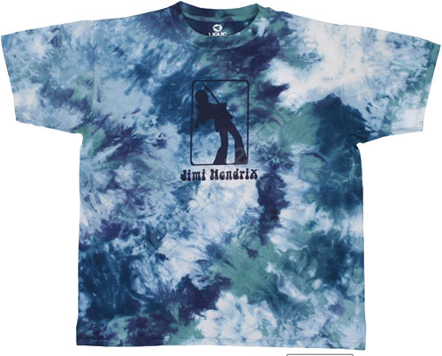  Liquid Blue - Jimi Hendrix - T-Shirt - Hendrix Label