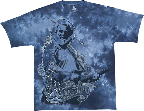  Liquid Blue - Jerry Cosmos - Grateful Dead Tie-Dye T - Shirt