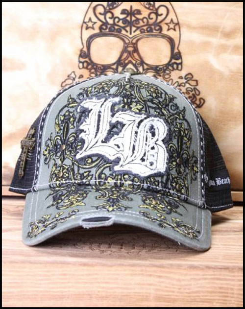 Laguna Beach -   - L.B. Olive Trucker Hat