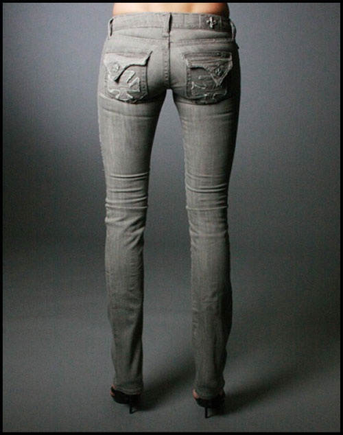 Laguna Beach -   - Womens Dana Point GGG Straight Leg Denim Titanium Collection
