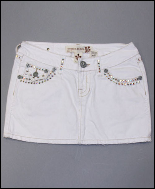 Laguna Beach -  - Womens Corona Del Mar White Mini Skirt (  1G - 144 )