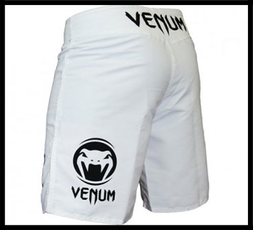 Venum -  - Light White - Fighshorts 2.0