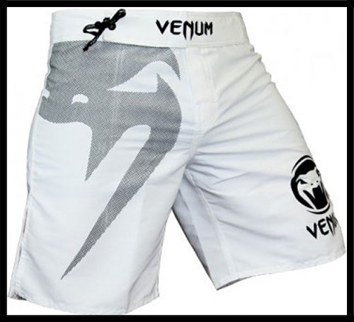 Venum -  - Light White - Fighshorts 2.0