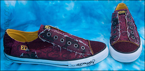 Ed Hardy -   2012 -   - LR Oakland Shoes - Red