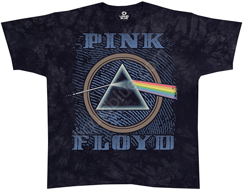  Liquid Blue - Touch - Pink Floyd Tie-Dye T-Shirt