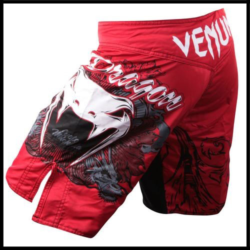 Venum -  - Lyoto Machida UFC 140 - Fightshorts - Red