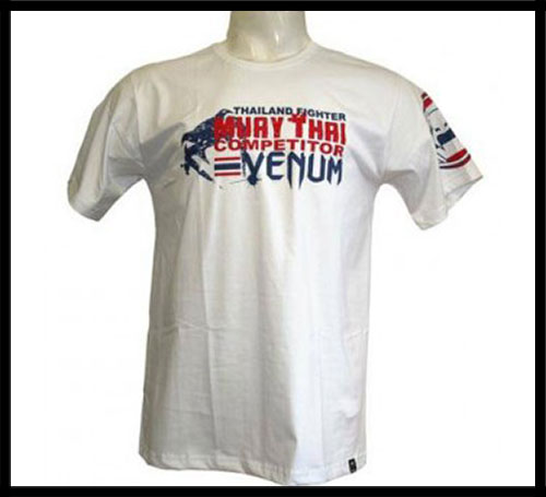 Venum -  - Muay Thai Competitor - Tshirt - White
