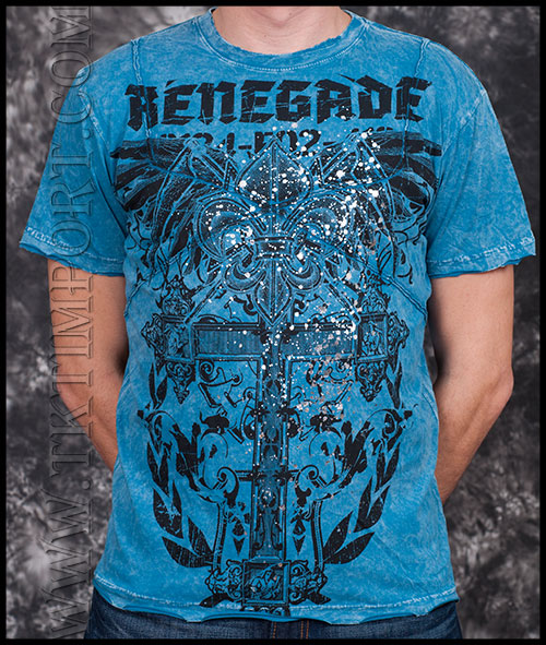 Raw State -   - RENEGADE - PACIFIC BLUE LAVA WASH
