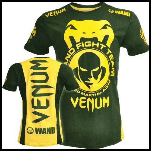 Venum -  - Wand Team - Shockwave Tee - Green Yellow