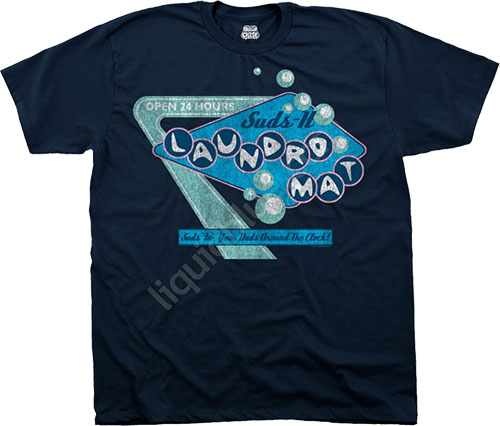  Liquid Blue - American Cheese - Athletic T-Shirt - Suds It Laundry