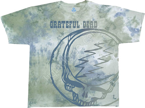 Liquid Blue - Syf Stamp - Grateful Dead Tie-Dye T - Shirt