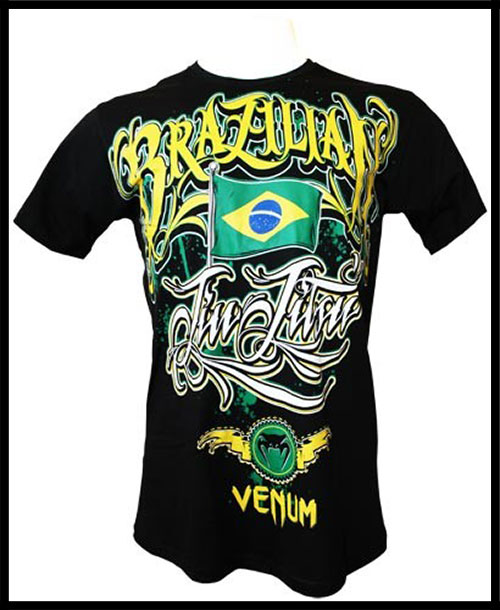 Venum -  - BJJ Auriverde - Tshirt - Black - Creative Line