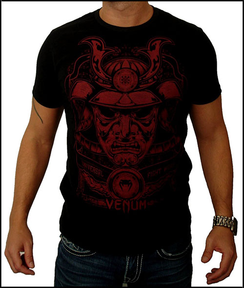 Venum -  - Samourai Mask - Tshirt - Black - Creative Line