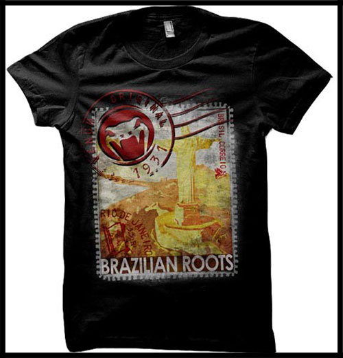 Venum -  - Brazilian Roots - Tshirt - Black - Creative Line