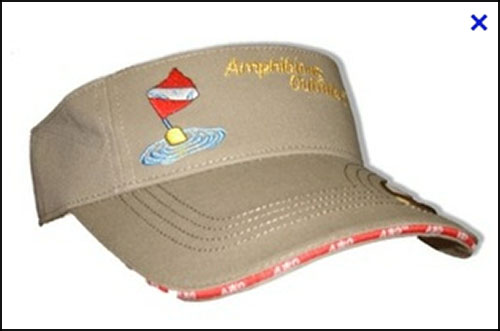 Кепка с дайверской символикой Amphibious Outfitters Khaki бейсбольная кепка