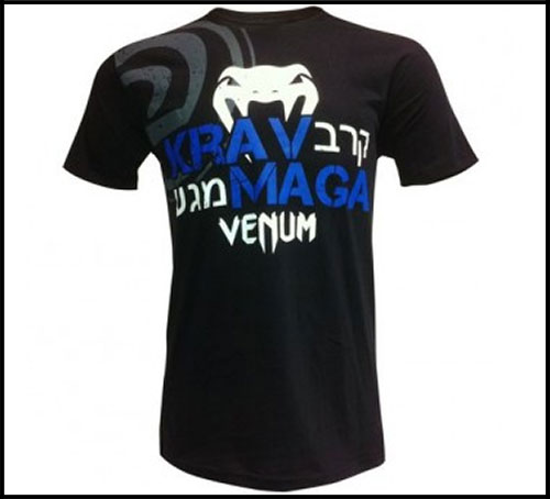 Venum -  - Krav Maga - T-shirt - Black