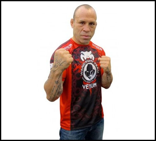 Venum -  - Wanderlei Silva UFC 147 Walk-Out - T-shirt - Black-Red