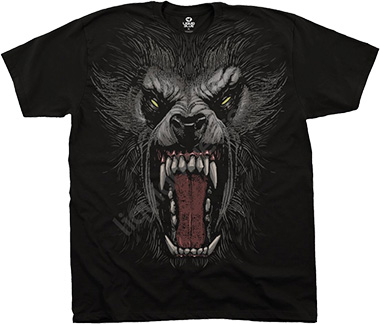  Liquid Blue - Halloween - T-Shirt - Werewolf