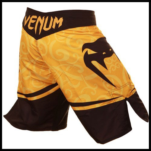 Venum -  - Wanderlei Silva UFC 139 - Fightshorts - Black Yellow