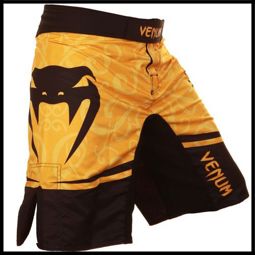Venum -  - Wanderlei Silva UFC 139 - Fightshorts - Black Yellow