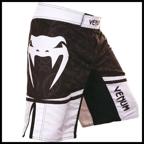 Venum -  - Wanderlei Silva UFC 139 - Fightshorts -Black white
