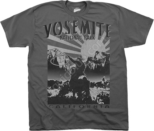  Liquid Blue - Been There - Athletic T-Shirt - Yosemite