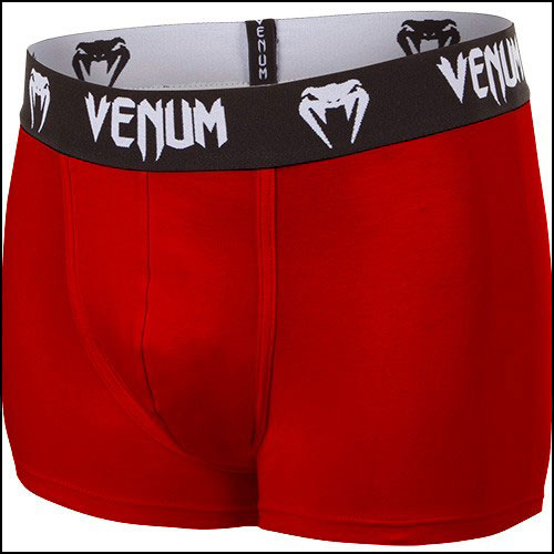 Venum -  - ELITE BOXER SHORTS - RED