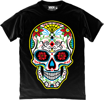  - Mexican Skull in Black