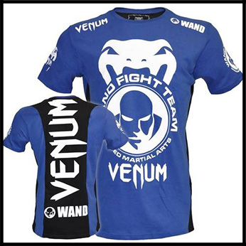 Venum -  - Wand Team - Shockwave Tee - Black Blue