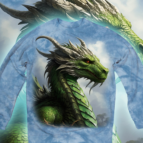 Smiling Green Dragon